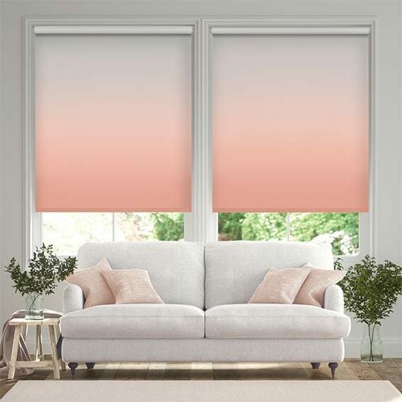 Ombre blue roller blinds Pune