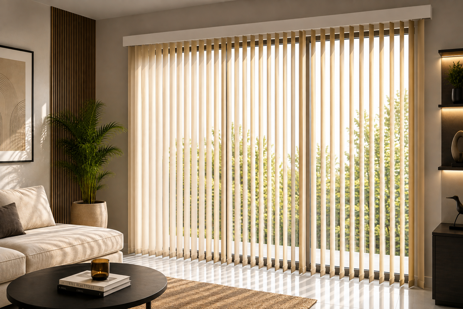 Office zebra blinds commercial installation Pune